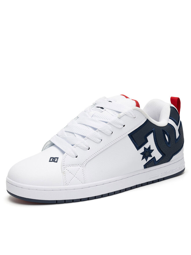 DC Sneakersy DC COURT GRAFFIK DC01661111 Biały