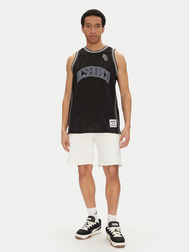 DC DC Tank top ADYKT03257 Μαύρο Regular Fit