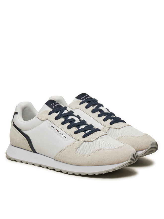 Tommy Hilfiger Sneakers Tommy Hilfiger New Runner Eva Trainers FM0FM05454 Alb