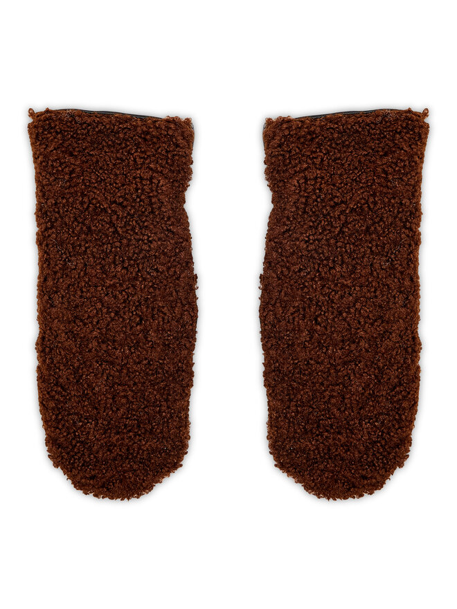 Pieces Guantes de mujer Pieces Fridy 17116750 Marrón
