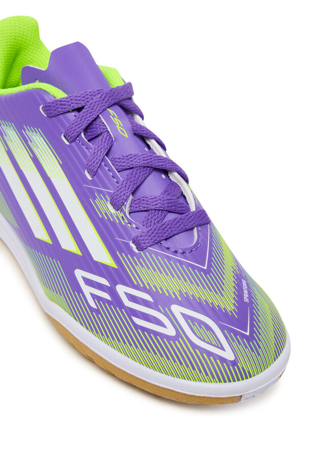 adidas Čevlji za nagomet adidas F50 Club Indoor Boots Kids JI0042 Vijolična