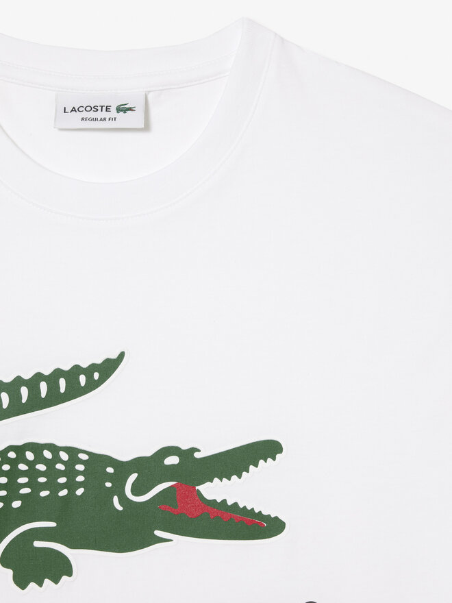 Lacoste Lacoste Marškinėliai TH1285 Balta Regular Fit