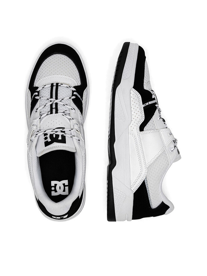 DC Sneakersy DC CONSTRUCT ADYS100822-BKW Biela