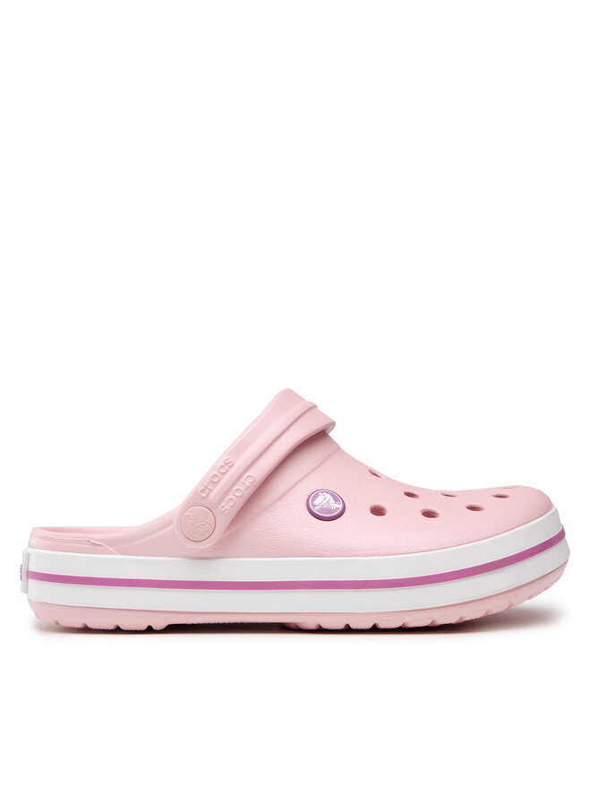 ローファー・オックスフォード Light Pink Crocs Crocband Clog 11016-1AS Klapki Crocs Crocband 11016 Różowy | eobuwie.com.pl