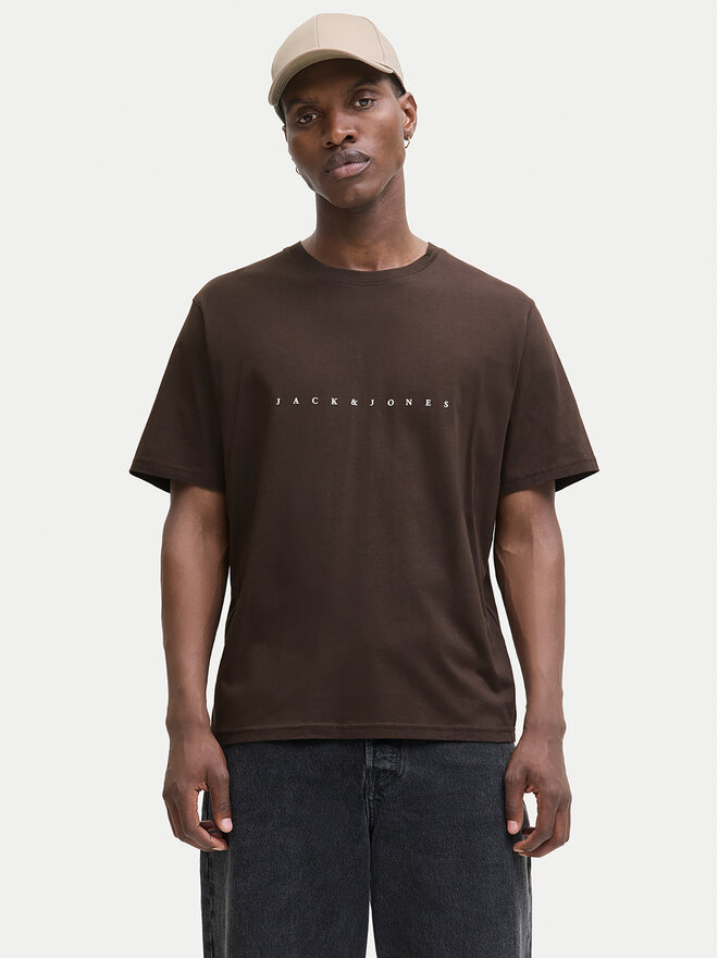 Jack&Jones Jack&Jones Camiseta Star 12234746 Marrón Relaxed Fit