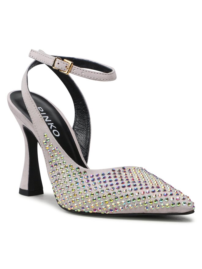 PINKO Sandali PINKO Lisette Slingback PE BLKS1 100566 A0N6 Grigio