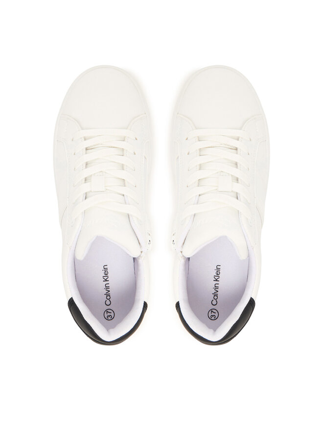Calvin Klein Sneakers Calvin Klein Low Cut Lace-Up V3X9-83293-1355 D Weiß