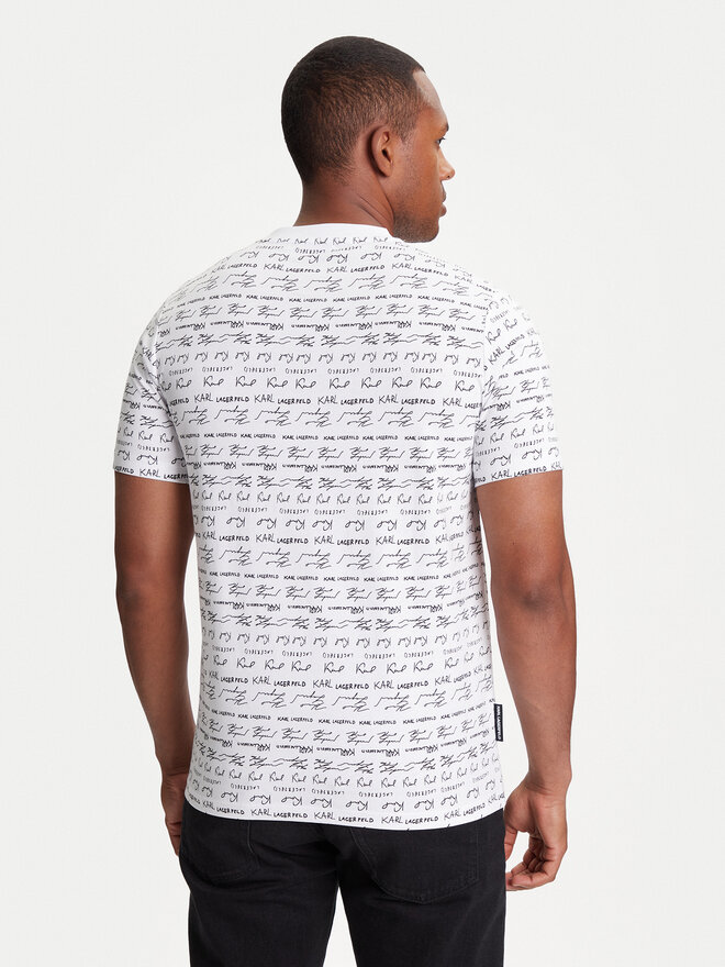 KARL LAGERFELD KARL LAGERFELD Camiseta 755040 553225 Blanco Regular Fit