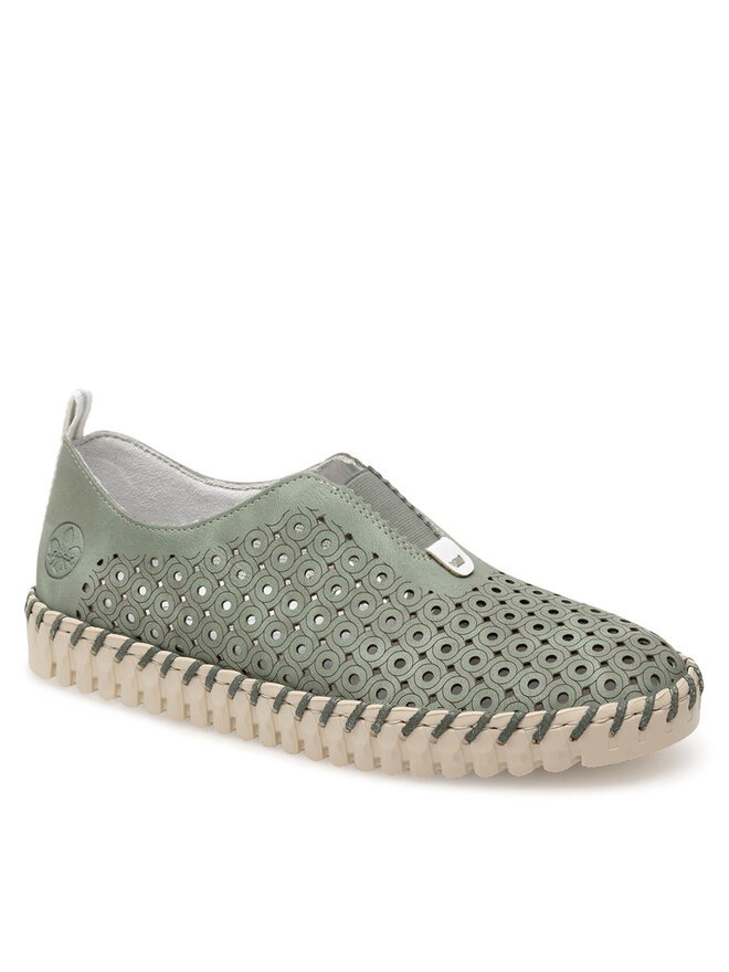 Rieker Halbschuhe Rieker N1963-52 Grün