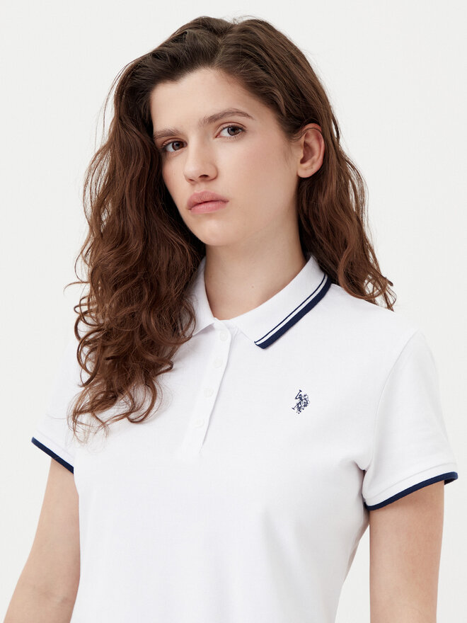 U.S. Polo Assn. U.S. Polo Assn. Pólóing WUP0812 Fehér Regular Fit