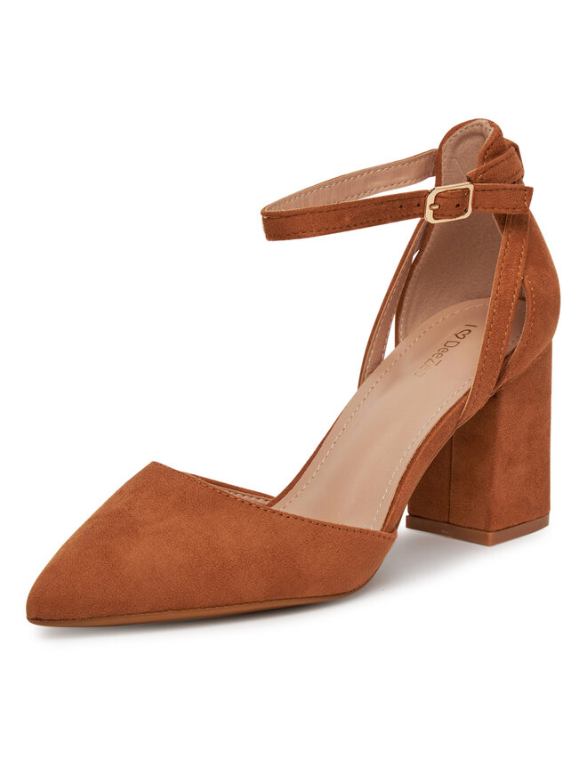 DeeZee Pumps DeeZee DZ1019 Braun
