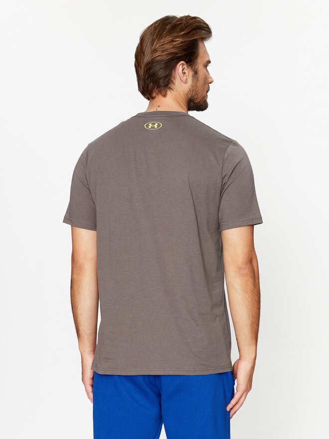 Under Armour Under Armour Marškinėliai Ua Boxed Sportstyle Ss 1329581 Pilka Loose Fit