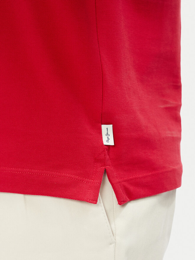 Pepe Jeans Pepe Jeans Poloshirt Essential PM542298 Rot Regular Fit