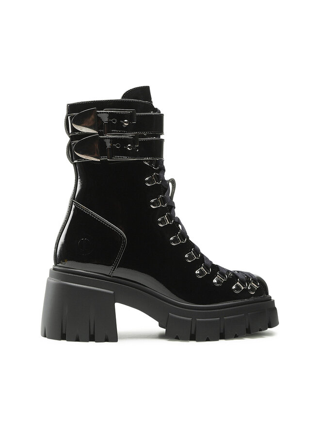 Altercore Bokacsizma Altercore Chloe II Vegan Fekete