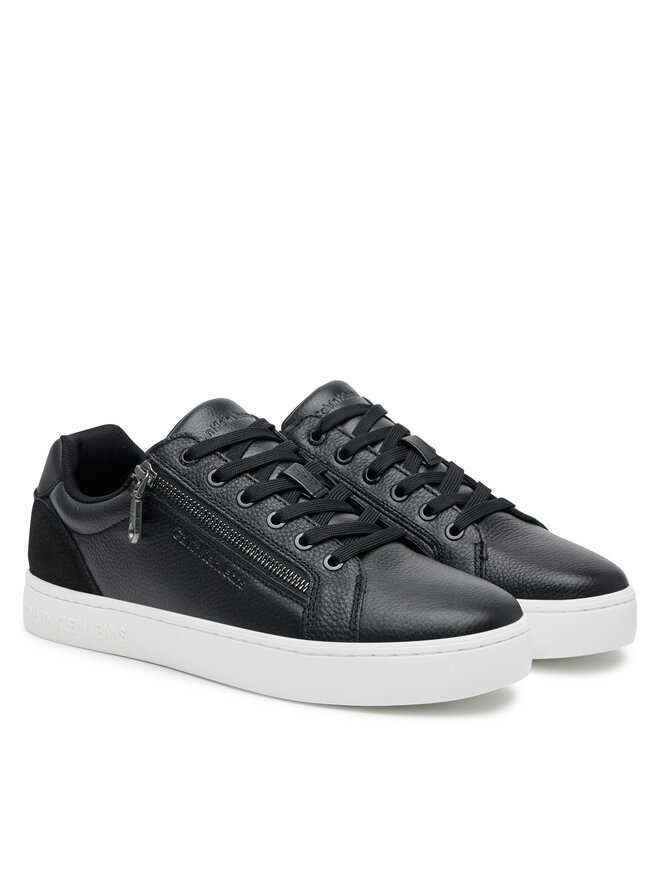 Calvin Klein Jeans Sneakers Calvin Klein Jeans Classic Cupsole Zip Low In YM0YM01254 Negru