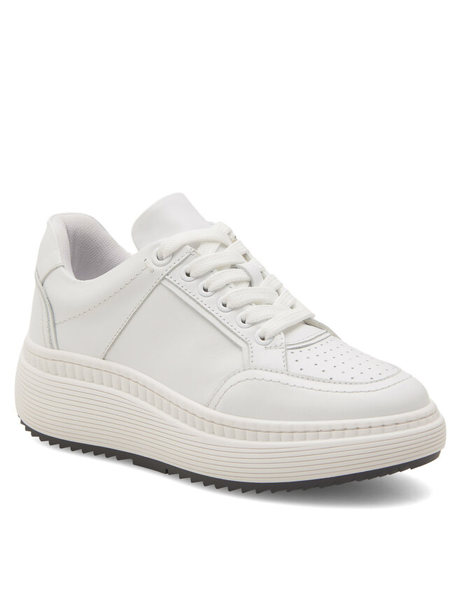 Eva Minge Sneakers Eva Minge VANESSA-0481 Alb