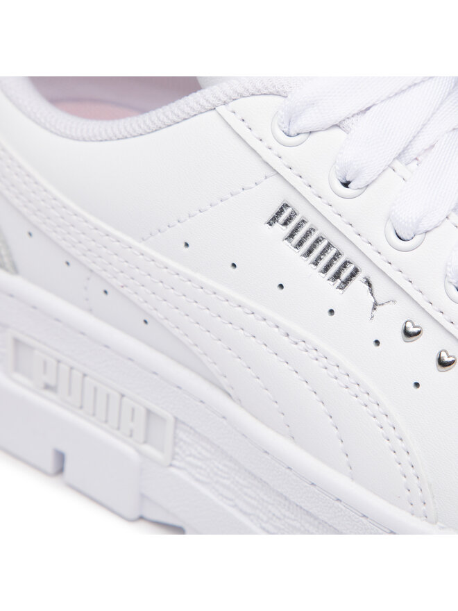 Shiny white pumas hot sale