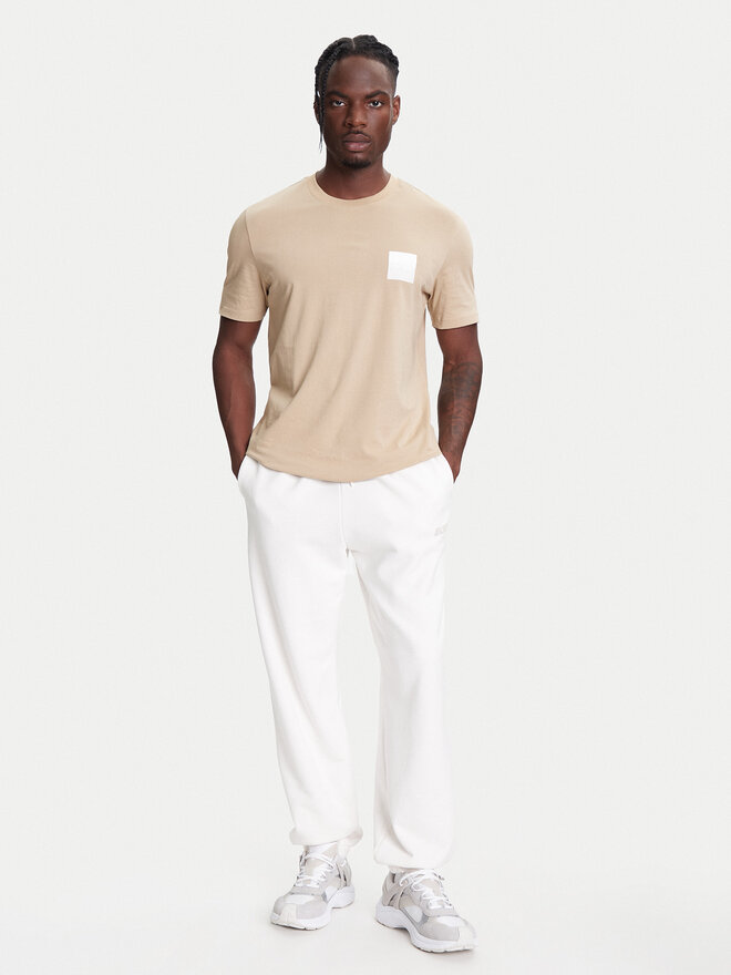 HUGO HUGO Футболка Dapusi 50544458 Бежевий Regular Fit