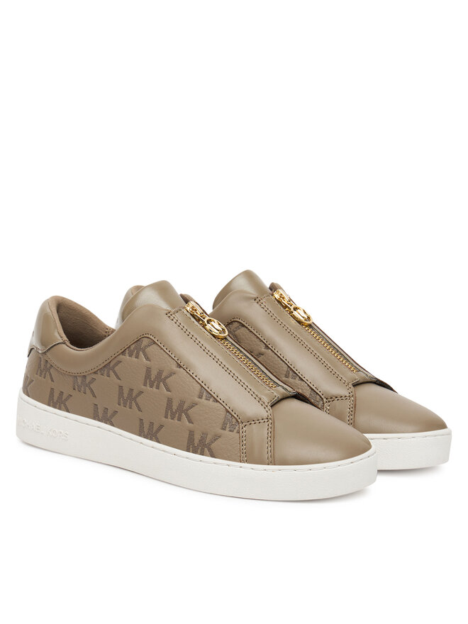 MICHAEL Michael Kors Снікерcи MICHAEL Michael Kors Keaton Zip Slip On 43T5KTFP5L Бежевий