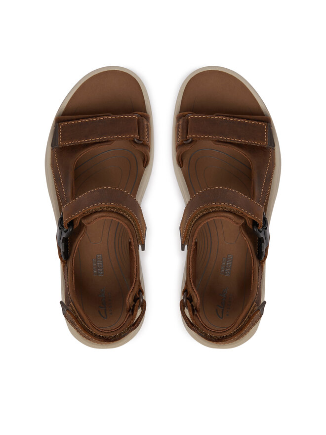 Clarks Sandalen Clarks Saltway Edge 26184778 Braun