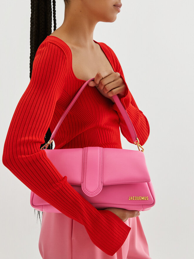 JACQUEMUS Τσάντα JACQUEMUS Le Bambimou 231BA052-3073 Ροζ