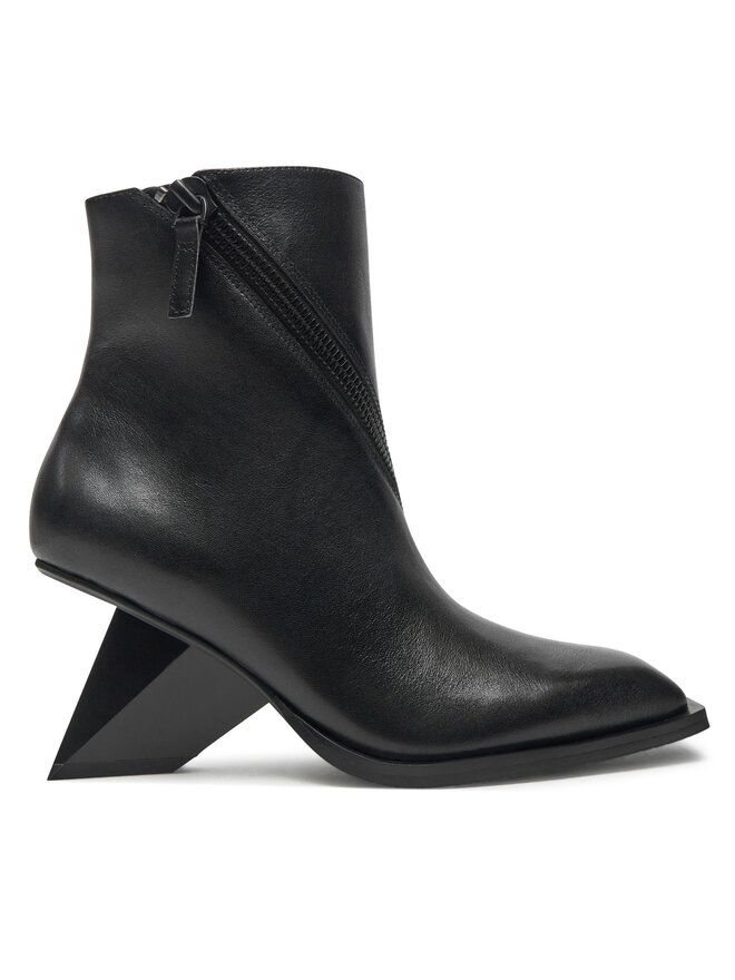 United Nude Μποτάκια United Nude Rockit Zip Bootie 1086501192 Μαύρο