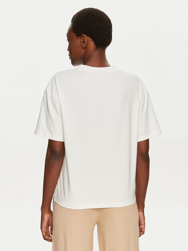 HUGO HUGO Camiseta 50490593 Beis Relaxed Fit