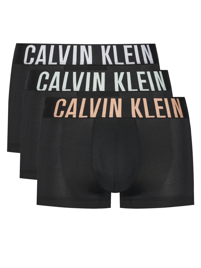 Calvin Klein Underwear Calvin Klein Underwear Komplektas: 3 poros trumpikių 000NB3611A Juoda