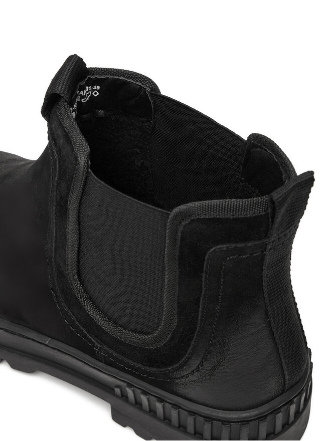 Lasocki Klassische Stiefeletten Lasocki CEO-WI23-N-PUSZAN-01 Schwarz
