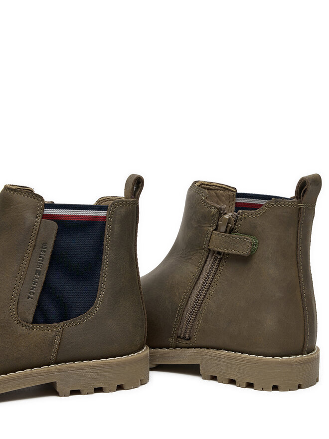 Tommy Hilfiger Botines planos Tommy Hilfiger T1X5-33700-0124 S Verde
