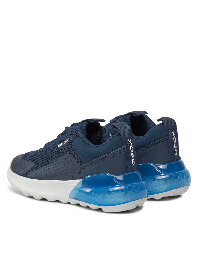 Geox Sneakersy Geox J Activart Illuminus J45LYA 0149J C4002 M Tmavomodrá