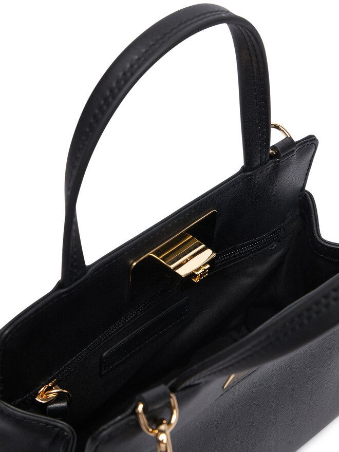 Tommy Hilfiger Handtasche Tommy Hilfiger Th Modern Mini Satchel AW0AW18726 Schwarz