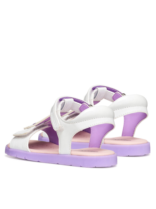 Geox Sandalen Geox J Sandal Joyfoot Gir J65P1C 000HH C0761 S Weiß