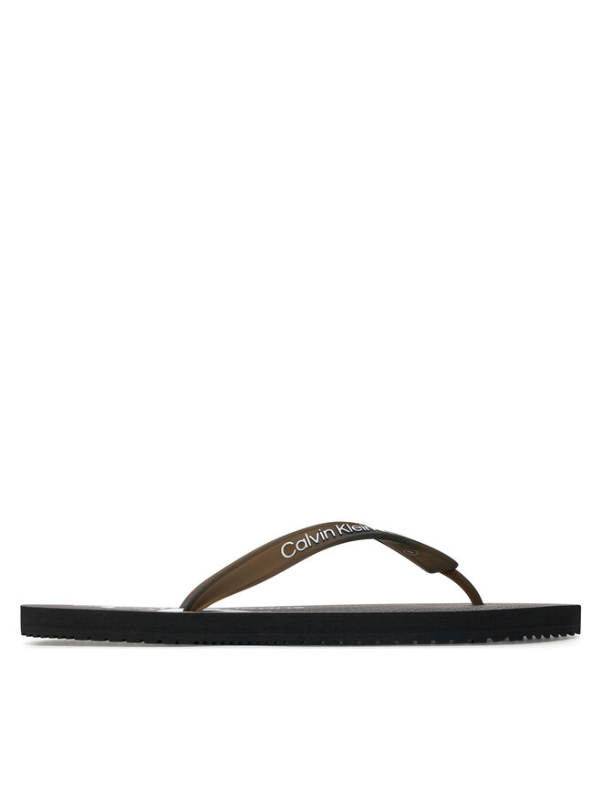 Calvin Klein Jeans Σαγιονάρες Calvin Klein Jeans Beach Sandal Glossy YM0YM00952 Μαύρο