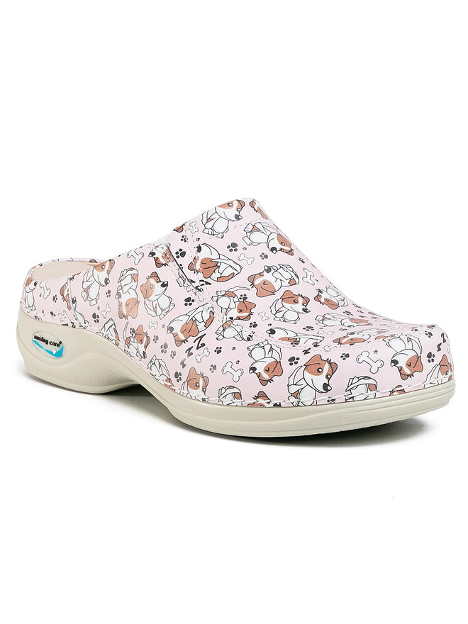 Nursing Care Pantoletten Nursing Care Paris WG4F53 Rosa