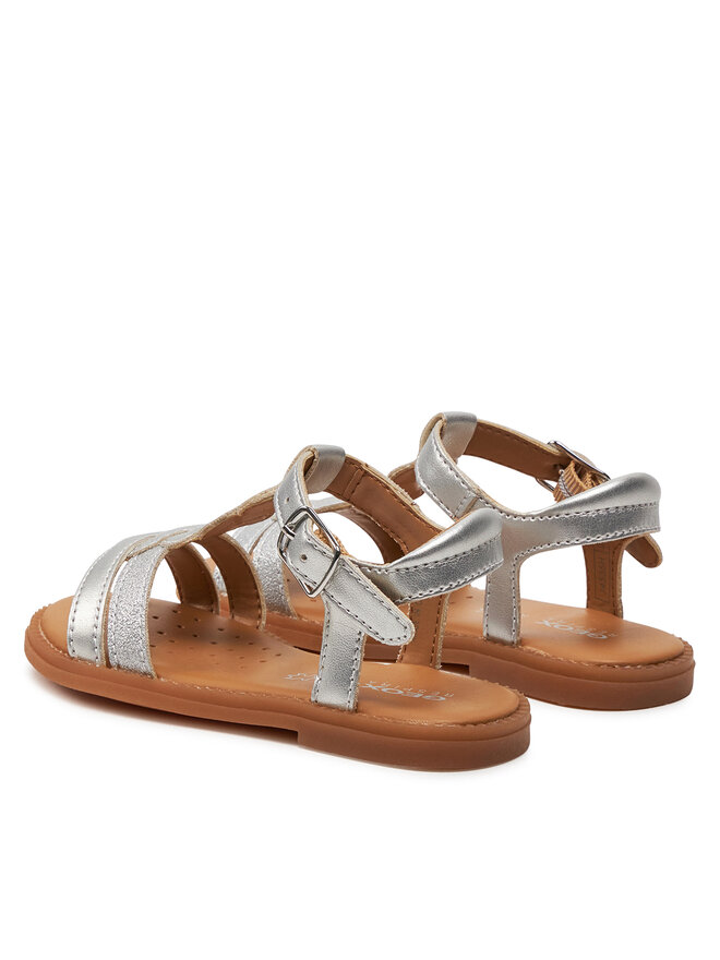 Geox Sandalias Geox J Sandal Karly Girl J4535H 0NFQD C1007 M Plata