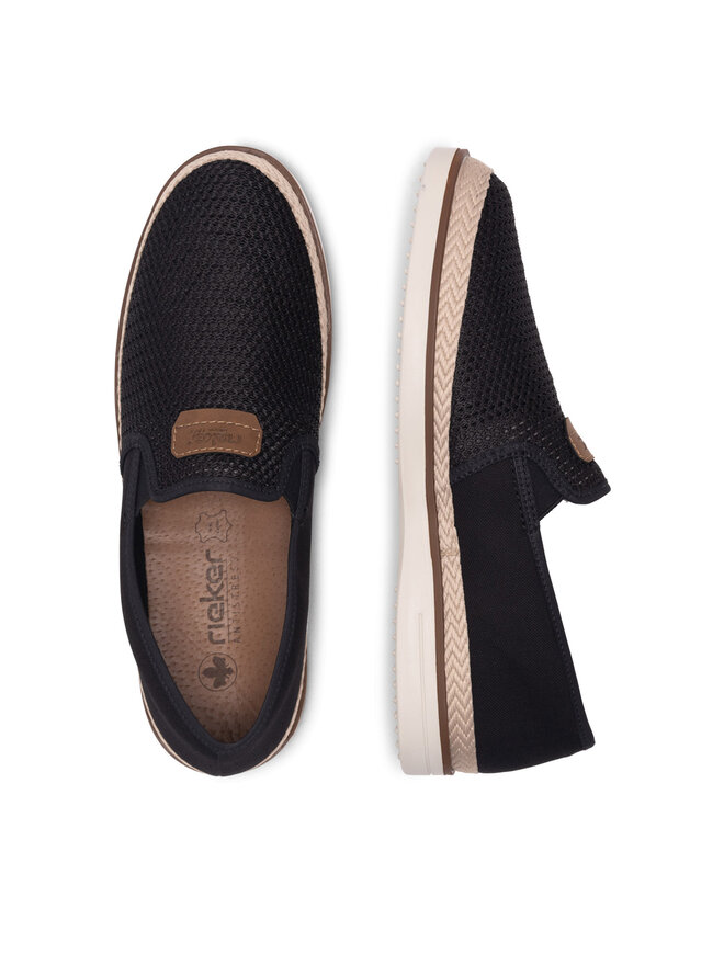 Rieker Espadrilles Rieker B2366-00 Schwarz