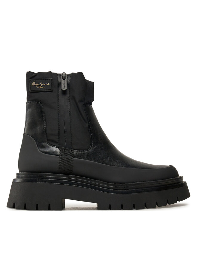 Pepe Jeans Botine Pepe Jeans PLS50528 Negru