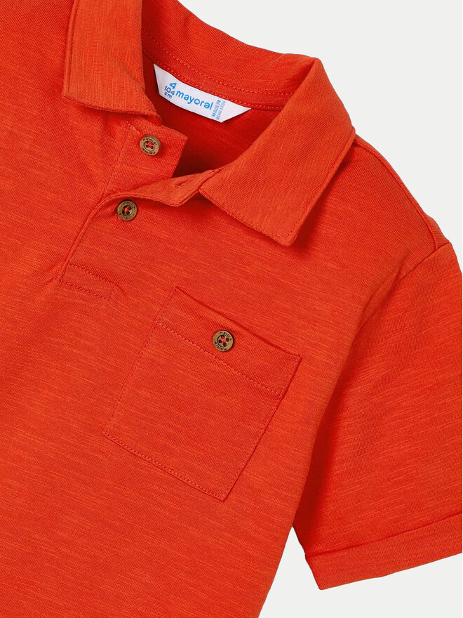 Mayoral Mayoral Poloshirt 3109 Rot Regular Fit