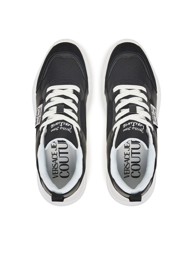 Versace Jeans Couture Sneakersy Versace Jeans Couture 78VA3SC2 Czarny