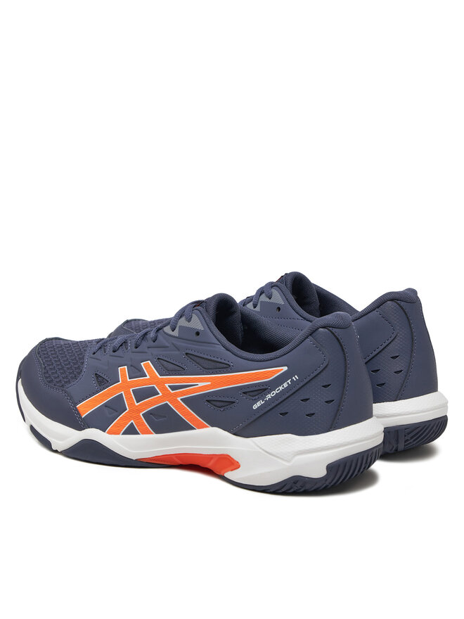 Asics Buty halowe Asics Gel-Rocket 11 1071A091 Granatowy