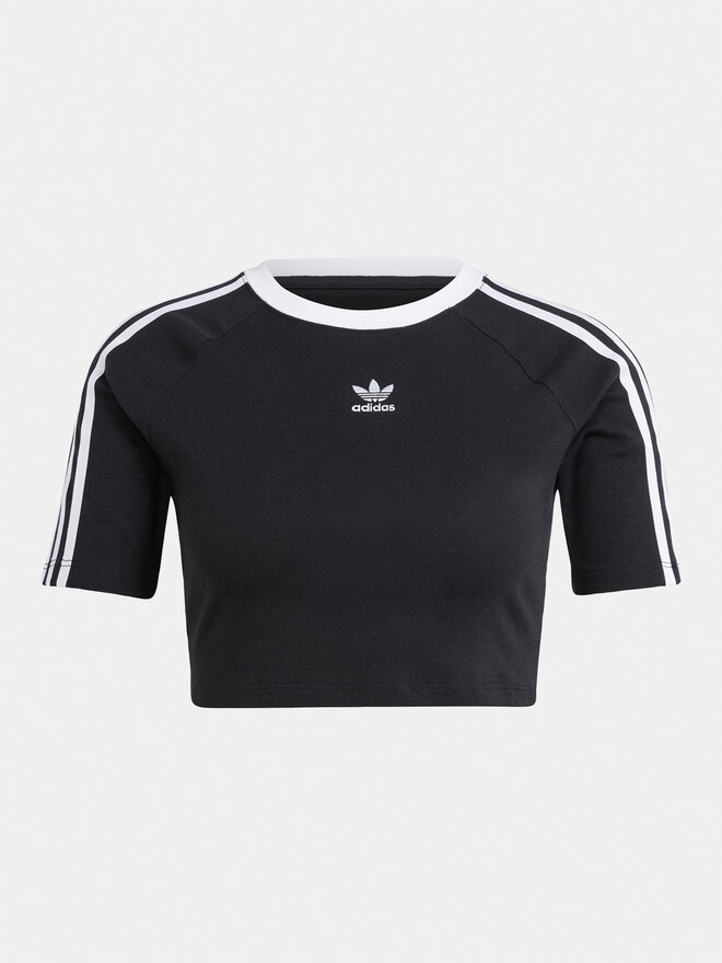 adidas adidas T-Shirt 3-Stripes Baby IU2532 Schwarz Slim Fit