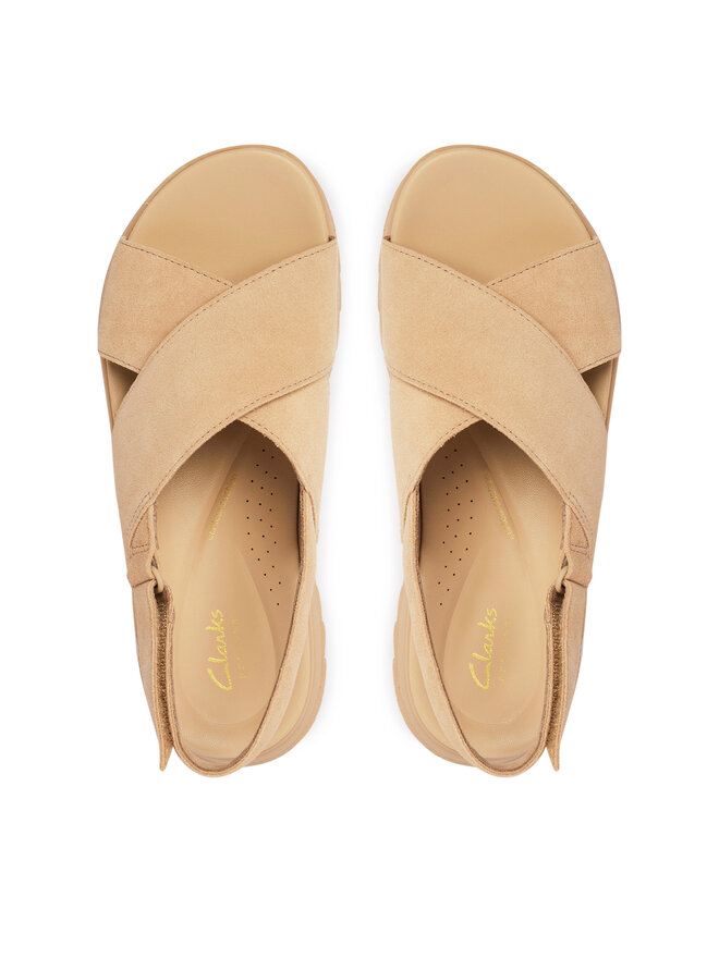 Clarks Sandalen Clarks DashLite Wish 26185883 Beige