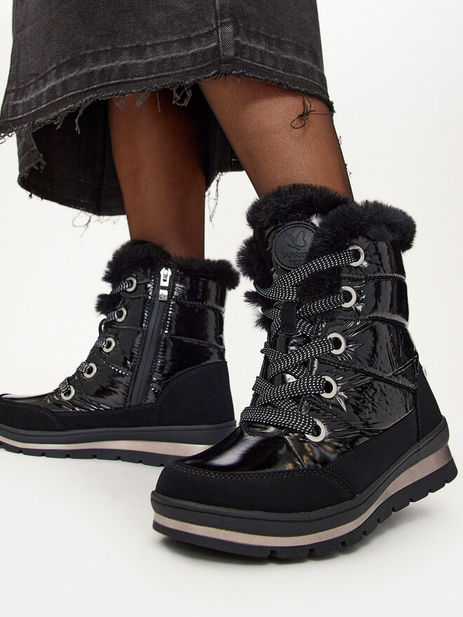 Caprice Schneeschuhe Caprice 9-26226-41 Schwarz
