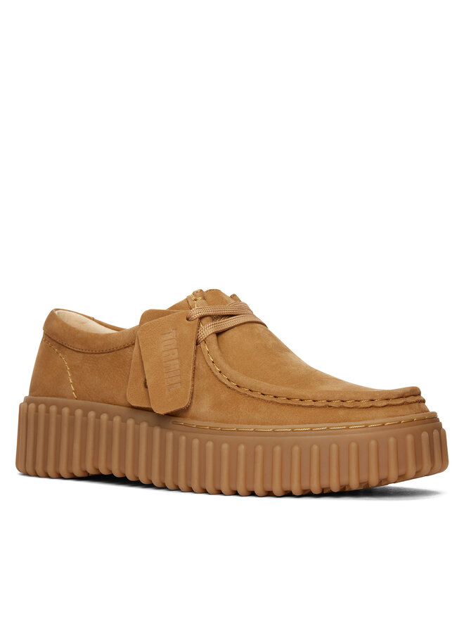 Clarks Félcipő Clarks Torhill Bee 26172084 Barna