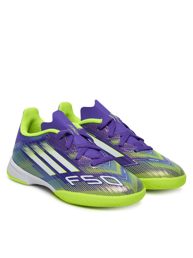 adidas Čevlji za nagomet adidas F50 League JH7750 Vijolična