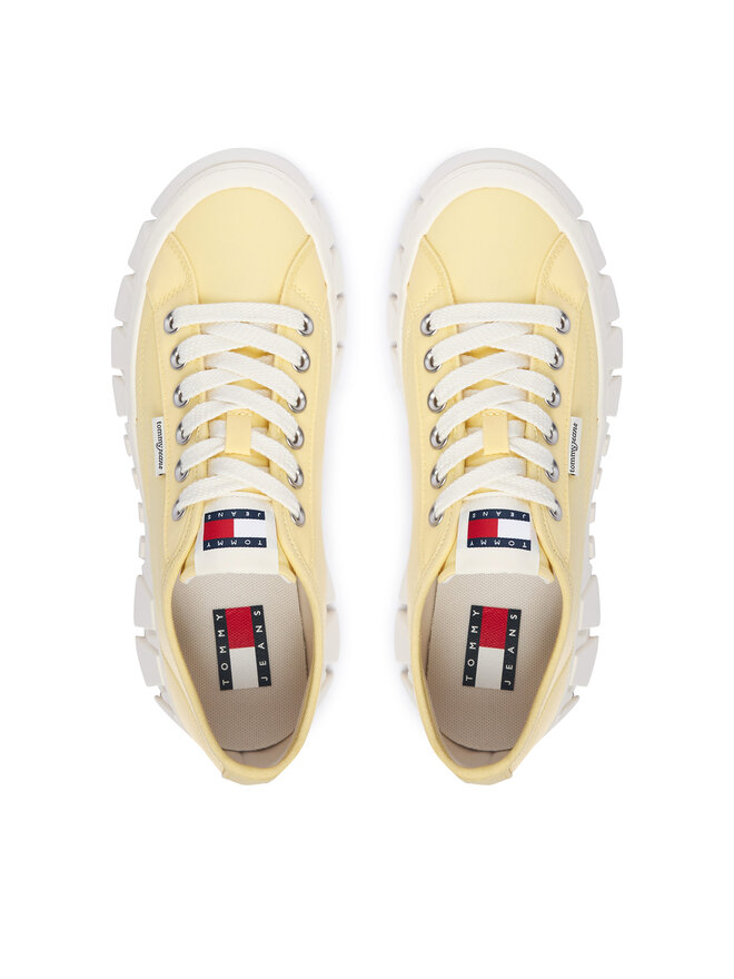 Tommy Jeans Sneakers Tommy Jeans Tj Platform Sneaker EN0EN03098 Hellgelb