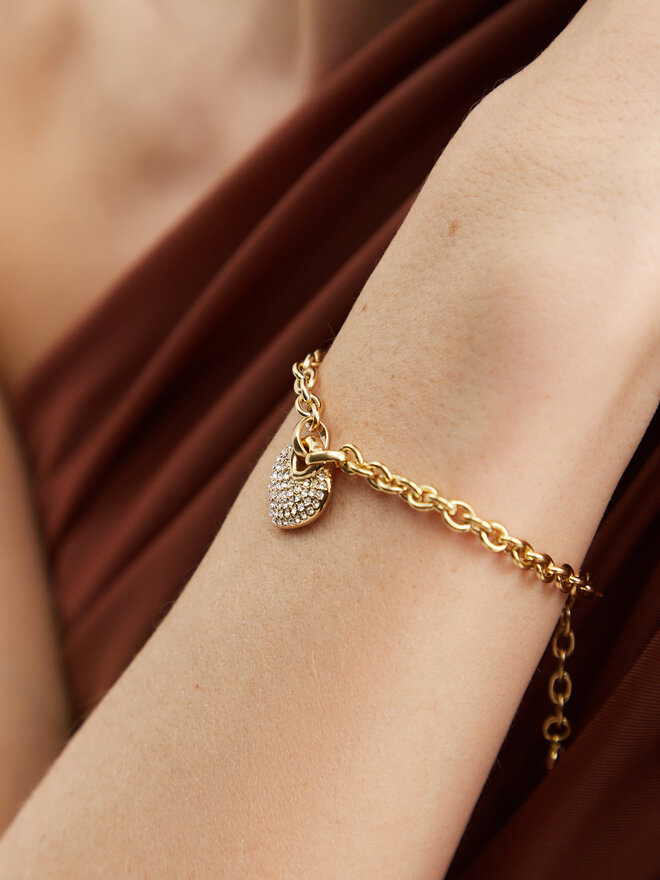 Guess Βραχιόλι Guess JUBB05 214JW Χρυσό