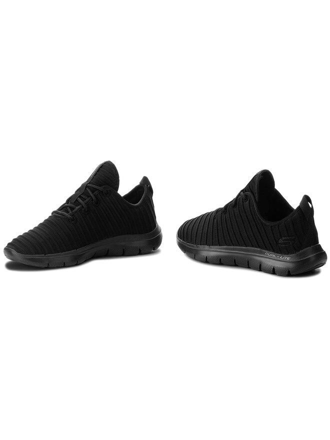Sneakers Skechers Estates 12899 BBK Schwarz eschuhe