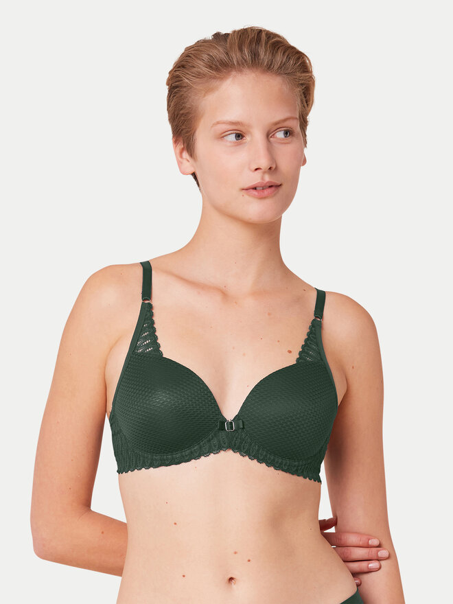 Triumph Triumph Бюстгальтер з підкладкою Aura Spotlight 10216459 Зелений